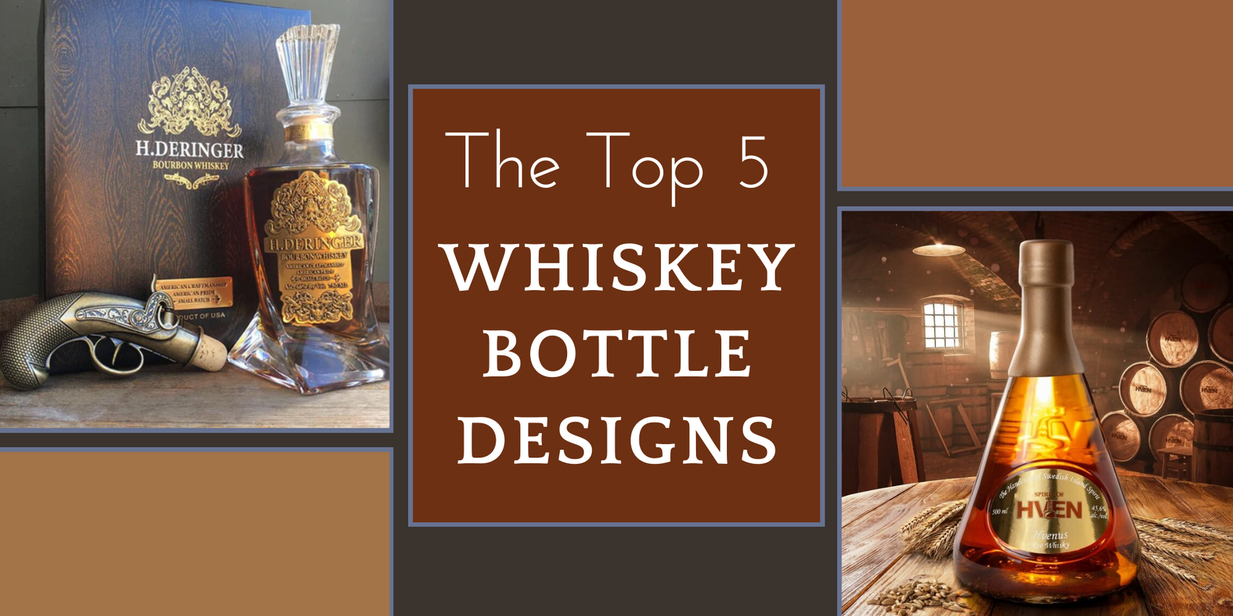 The Top 5 Whiskey Bottle Designs