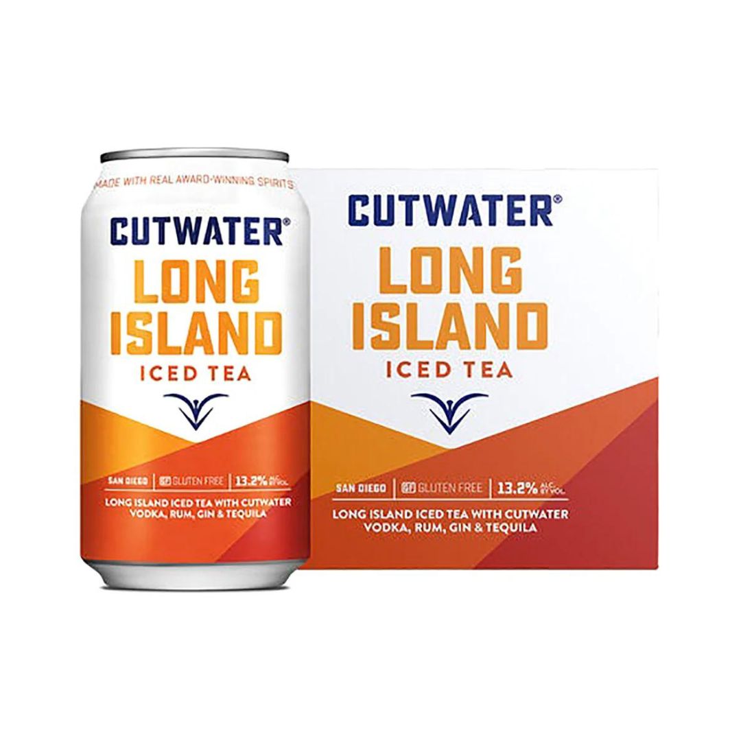 Cutwater Long Island Iced Tea Ready To Serve Cocktail 4 Pack — Tipxy