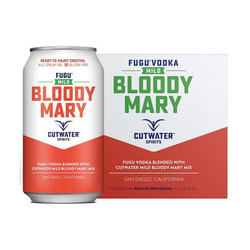 Cutwater - Mild Bloody Mary Ready to Serve Cocktail (4 Pack) - TIPXY