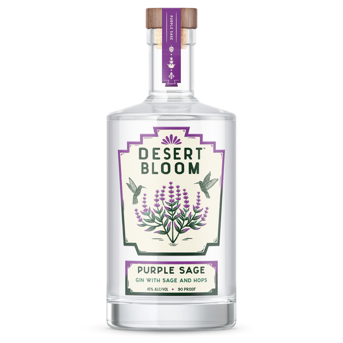 Santa Fe Spirits - Desert Bloom Purple Sage Gin - TIPXY