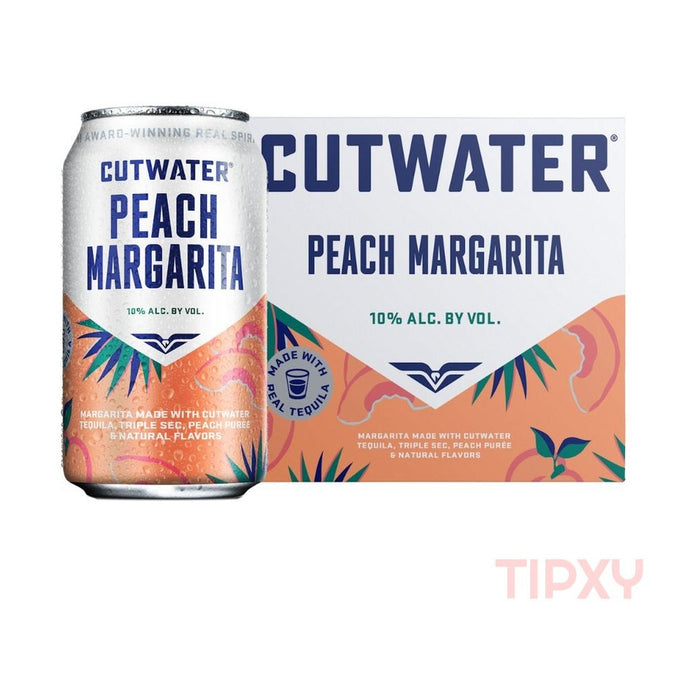 Cutwater Peach Margarita (4 cans) - TIPXY