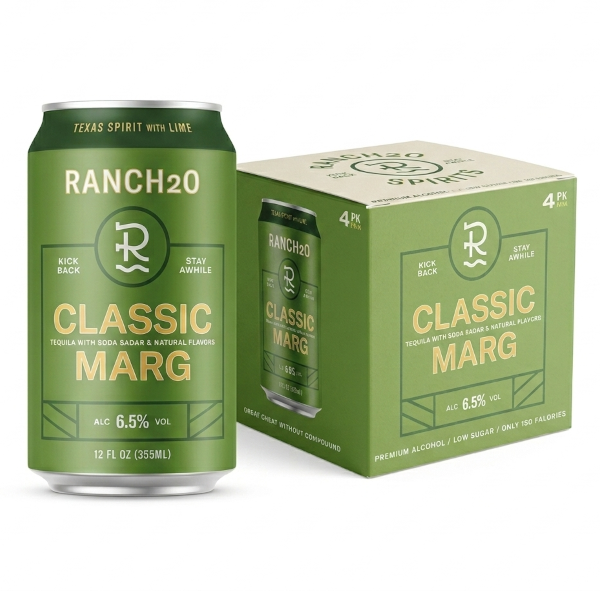 Ranch 20 Spirits - Classic Marg (4 pack) - TIPXY