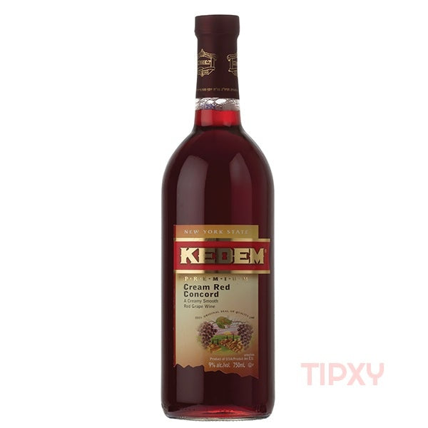 Kedem - Cream Red Concord Wine - TIPXY