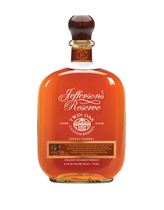 Jefferson's - Twin Oak Very Rare Custom Barrel Kentucky Straight Bourbon (Barrel 41)