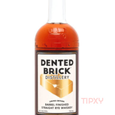 Dented Brick - Barrel Finished Straight Rye Whiskey - TIPXY