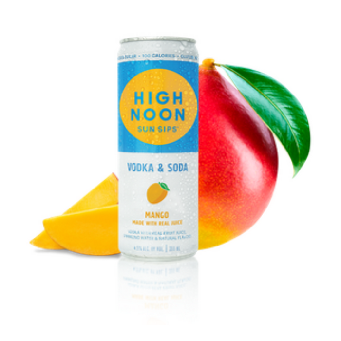 High Noon - Sun Sips Mango Vodka & Soda Ready to Serve Hard Seltzer - TIPXY