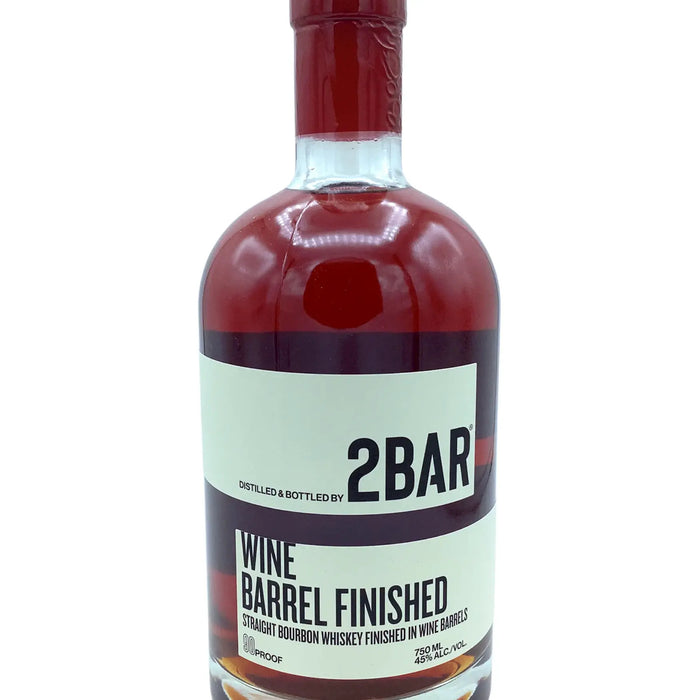 2Bar - Wine Barrel Finished Straight Bourbon