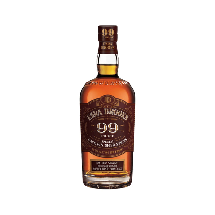 Ezra Brooks - Kentucky Straight Bourbon Whiskey Finished in Port Wine Casks - TIPXY
