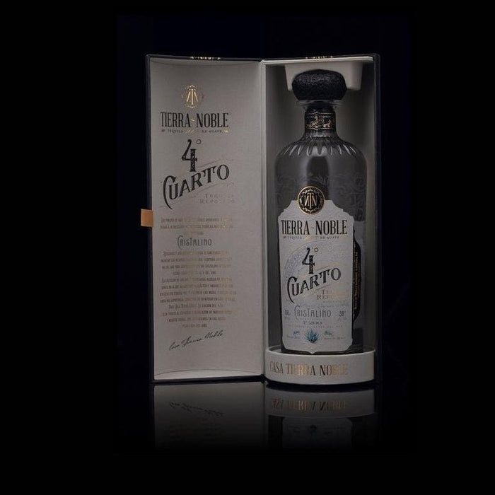 Tierra Noble - 4 Cuarto Tequila Cristalino - TIPXY
