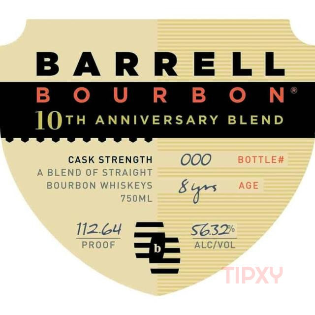 Barrell Craft Spirits - 10th Anniversary Blend - TIPXY