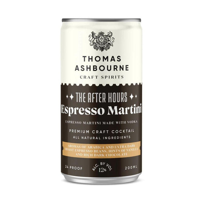 Thomas Ashbourne Craft Spirits - The After Hours Espresso Martini  (4 Pack) - TIPXY