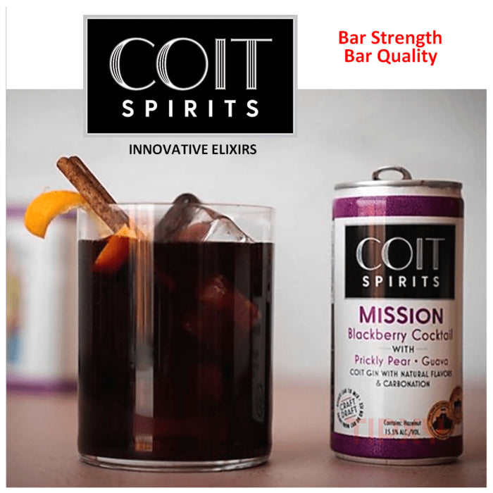 Coit Spirits - Mission Blackberry Cocktail Ready to Serve 4/pk - TIPXY