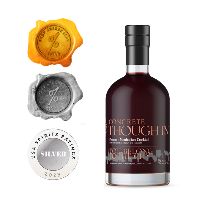 Kreyol Spirits - Concrete Thoughts Premium Manhattan Cocktail - TIPXY