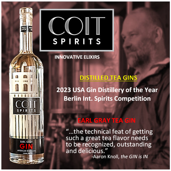 Coit Spirits - Earl Grey Gin - TIPXY
