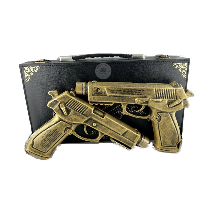 Oceano Azul - Double Trouble Pistol Anejo Tequila - TIPXY