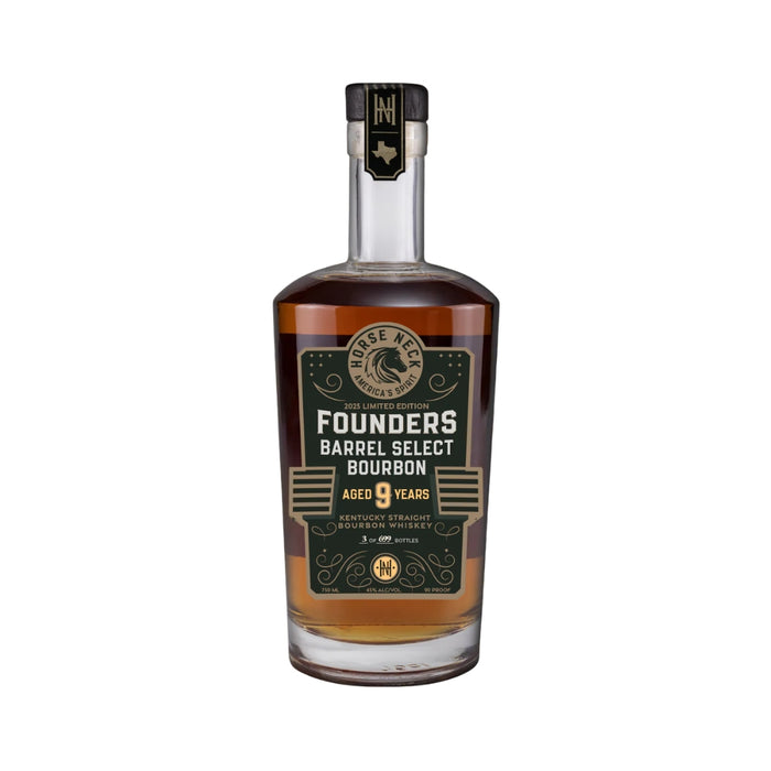 Horse Neck - 9 Year Founders Barrel Select Kentucky Straight Bourbon Whiskey 2025 - TIPXY