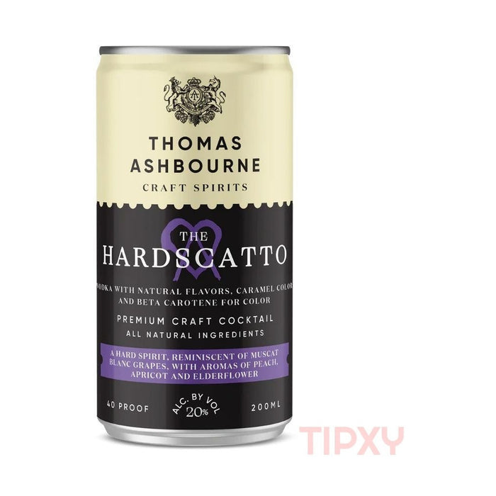 Thomas Ashbourne Craft Spirits - The Hardscatto Ready to Serve Cocktail (4 Pack) - TIPXY