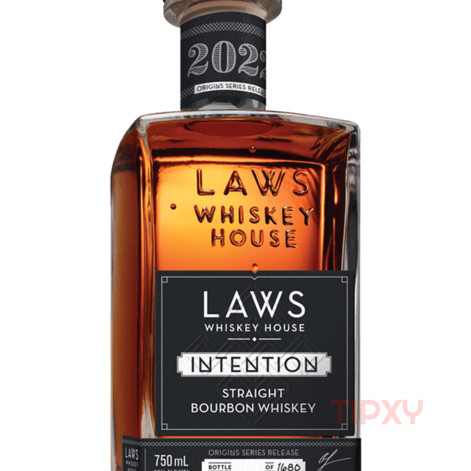 Laws - Intention Straight Bourbon Origins Series Release - TIPXY