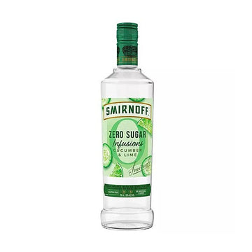 Smirnoff - Zero Sugar Infusions Cucumber & Lime Vodka (10 Pack) - TIPXY