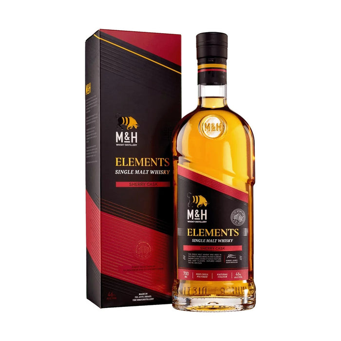 M and H Distillery - Elements Single Malt Whiskey Sherry Cask - TIPXY