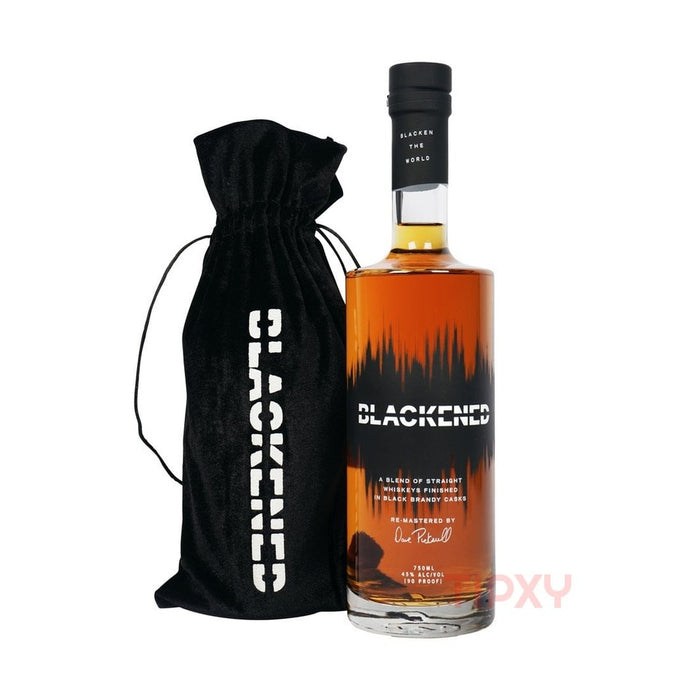 Blackened - American Whiskey by Metallica in a Velvet Bag - TIPXY
