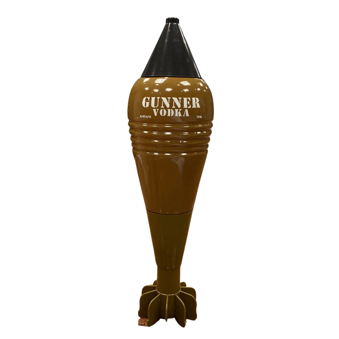 Gunner Vodka - Mortar Bomb Vodka - TIPXY