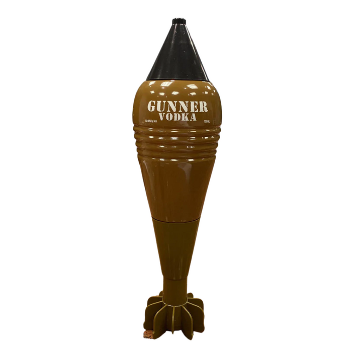 Gunner Vodka - Mortar Bomb Vodka - TIPXY