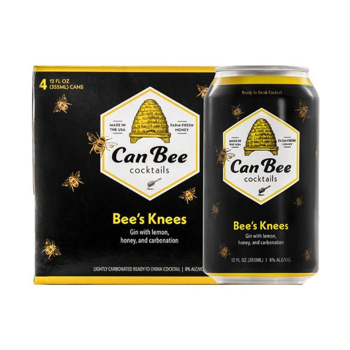 Black Button CanBee Bees Knees 24 pack - TIPXY
