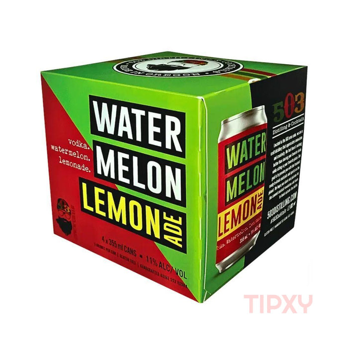 503 Distilling - Watermelon Lemonade Ready to Serve Cocktail (4 Pack) - TIPXY