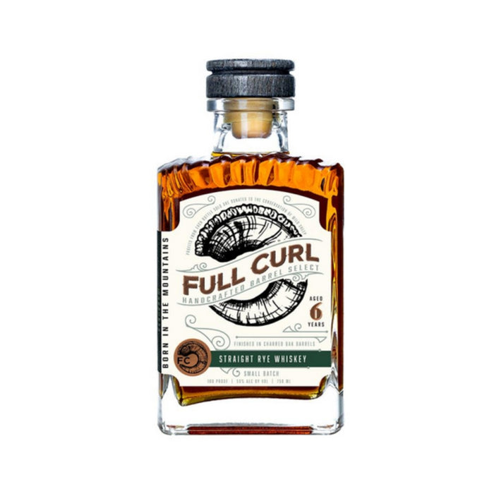 Full Curl - 6 Year Old Small Batch Straight Rye Whiskey - TIPXY