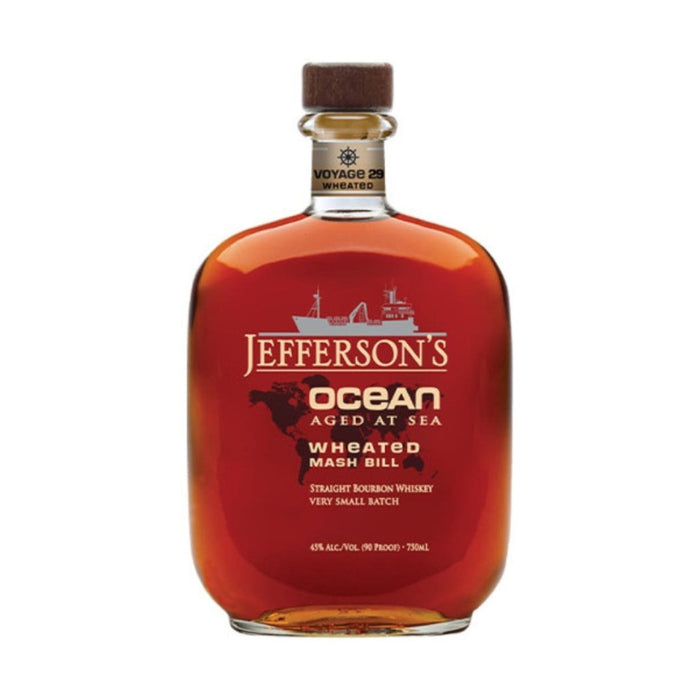 Jefferson's - Ocean Aged at Sea Wheated Mash Bill Straight Bourbon Whiskey Voyage 29 - TIPXY