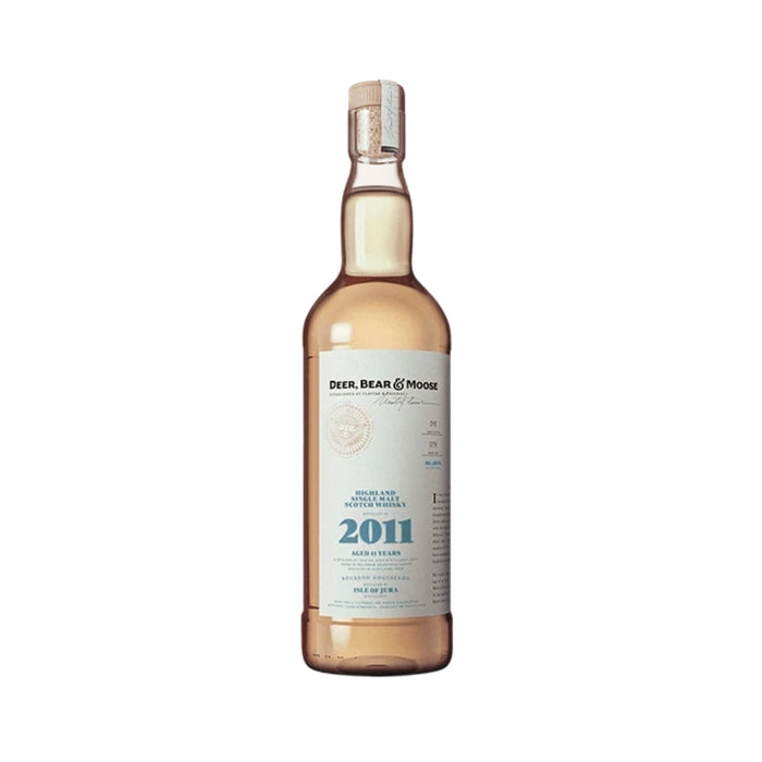 Deer, Bear & Moose - Isle of Jura 2011 Single Malt Scotch Whisky