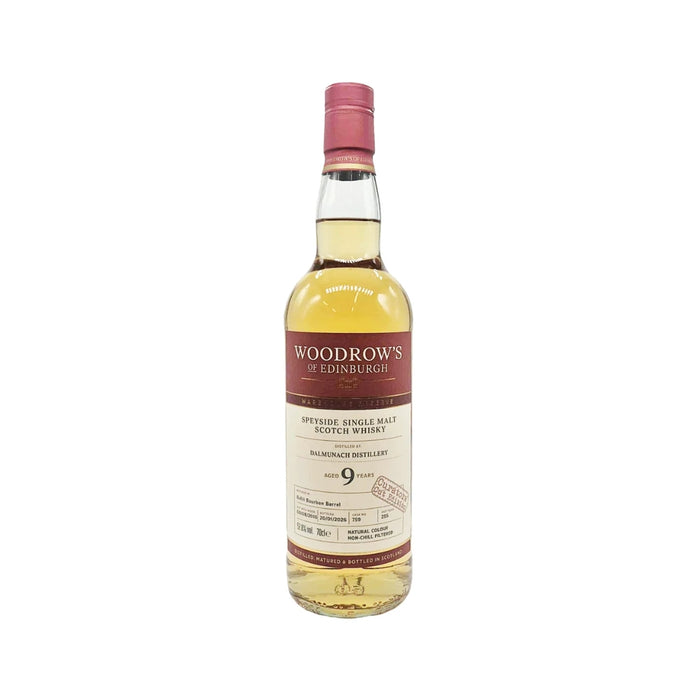 Woodrow’s of Edinburgh – Dalmunach 9 Year Old Single Malt Scotch Whisky