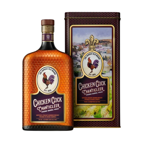 Chicken Cock - Chanticleer Cognac Barrel Finished Bourbon Whiskey - TIPXY