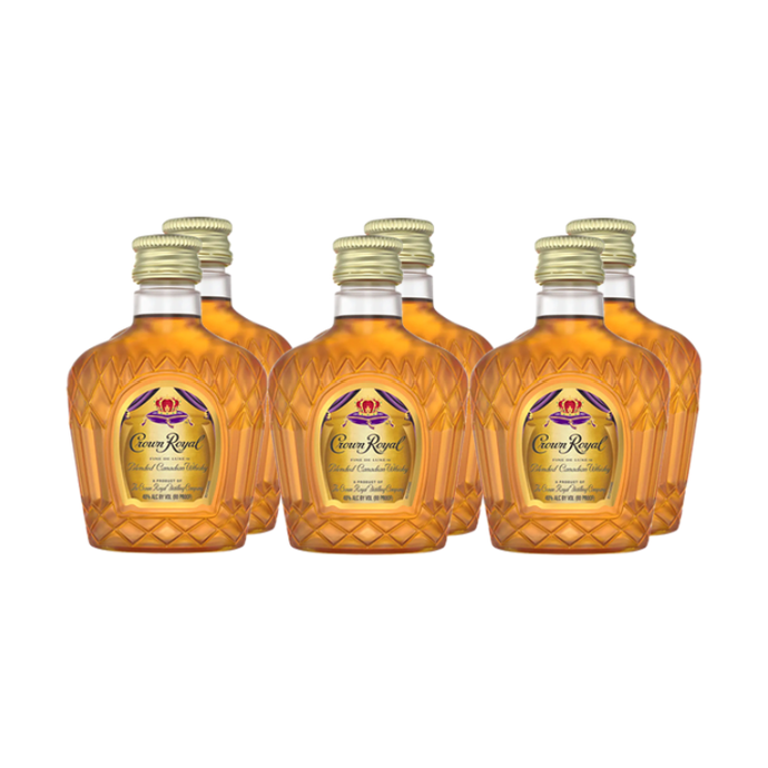 Crown Royal - Fine De Luxe Blended Canadian Whiskey (6 Pack) - TIPXY