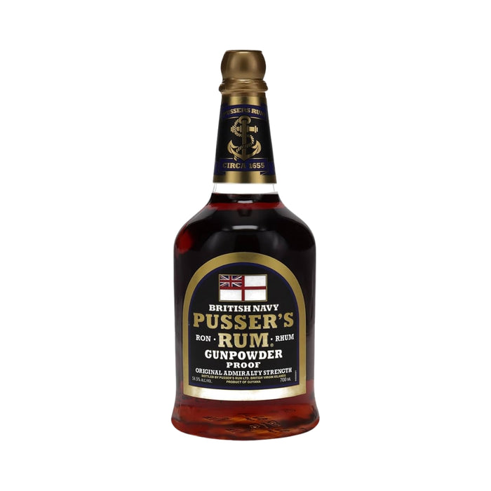 Pusser's Rum - Gunpowder Proof Original Admiralty Strength Rum - TIPXY