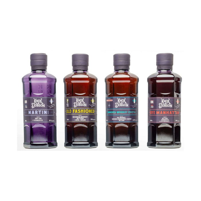 Knox and Dobson - Superior Bottles Cocktails Variety Pack