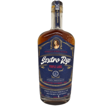 Sextro Rye - Purple Label Authentic Prohibition Rye Whiskey - TIPXY