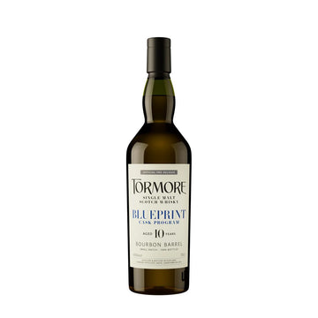 Tormore - Blueprint 10 Year Old Bourbon Barrel Speyside Single Malt Scotch - TIPXY