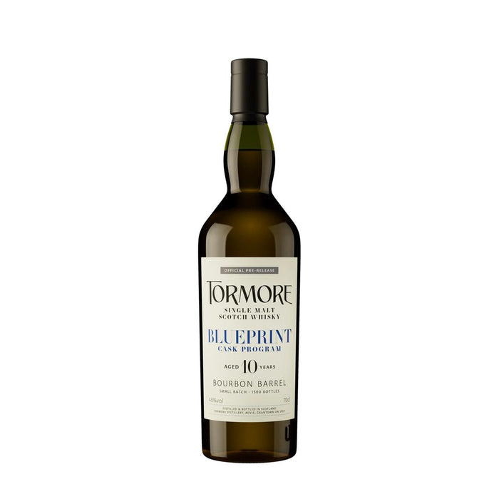 Tormore - Blueprint 10 Year Old Bourbon Barrel Speyside Single Malt Scotch - TIPXY