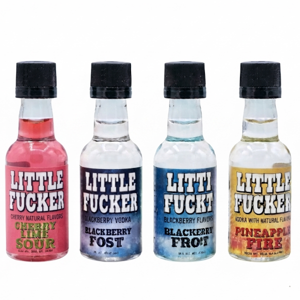 Little Fucker - Blackberry Frost Flavored Vodka  (12 Pack) - TIPXY