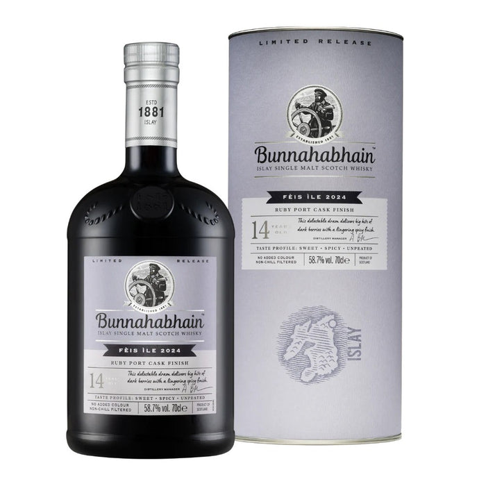 Bunnahabhain - Feis Ile Port 14 Year Old Scotch Whisky - TIPXY