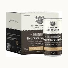 Thomas Ashbourne Craft Spirits - The After Hours Espresso Martini  (4 Pack) - TIPXY