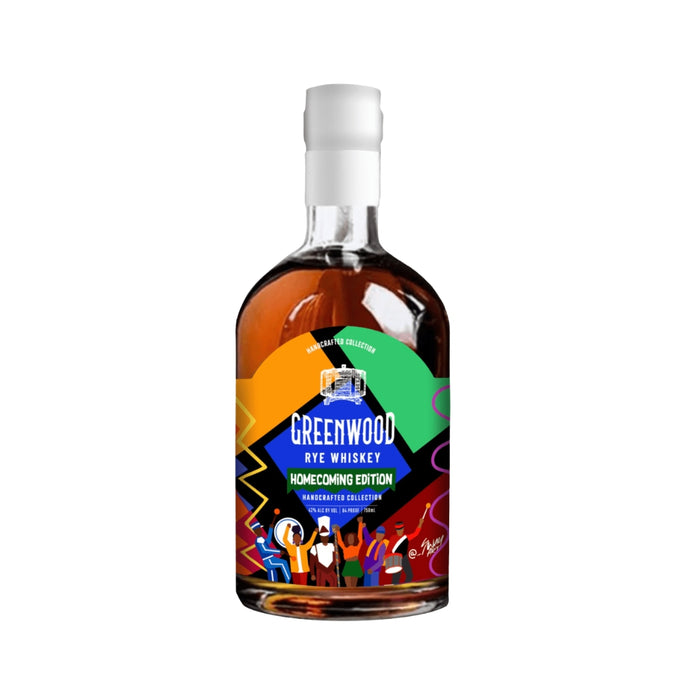 Greenwood Whiskey - HBCU Golf x Limited Homecoming Edition Rye Whiskey