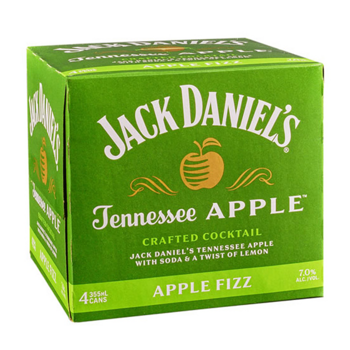 Jack Daniel's - Tennessee Apple Fizz Cocktail Ready to Serve - TIPXY