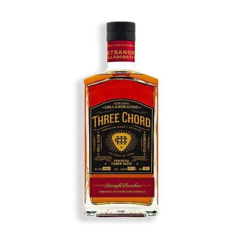 Three Chord - Strange Collaboration Small Batch Kentucky Straight Bourbon Whiskey Finished in Pinot Barrels - TIPXY