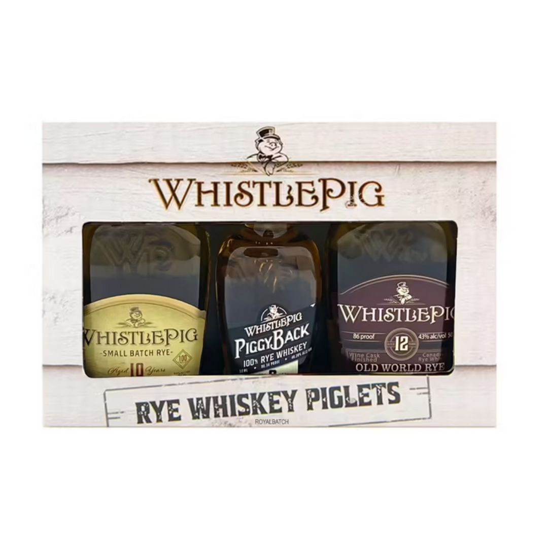 WhistlePig - Rye Whiskey Piglets 3 Pack Gift Pack