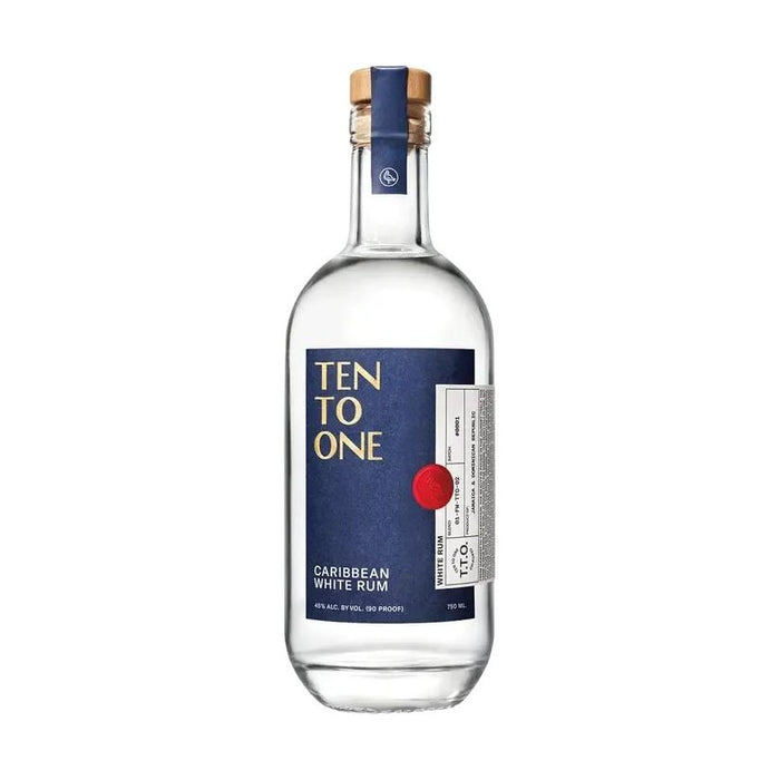 Ten To One - Caribbean White Rum - TIPXY