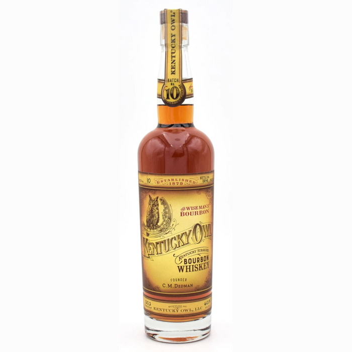 Kentucky Owl - The Wise Mans Bourbon Whiskey Batch 10 - TIPXY