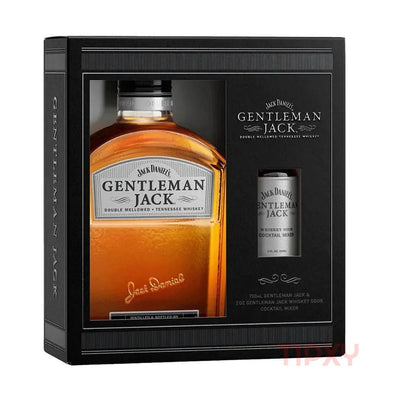 Jack Daniel's - Gentleman Jack Tennesse Whiskey with 2oz Sour Cocktail Mixer Gift Pack